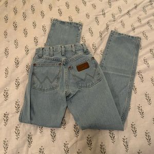 Cowboy cut wranglers